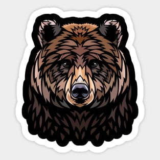 Tribal Bear Sticker